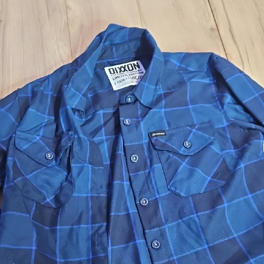 DIXXON Limited Edition Blue Flannel Shirt